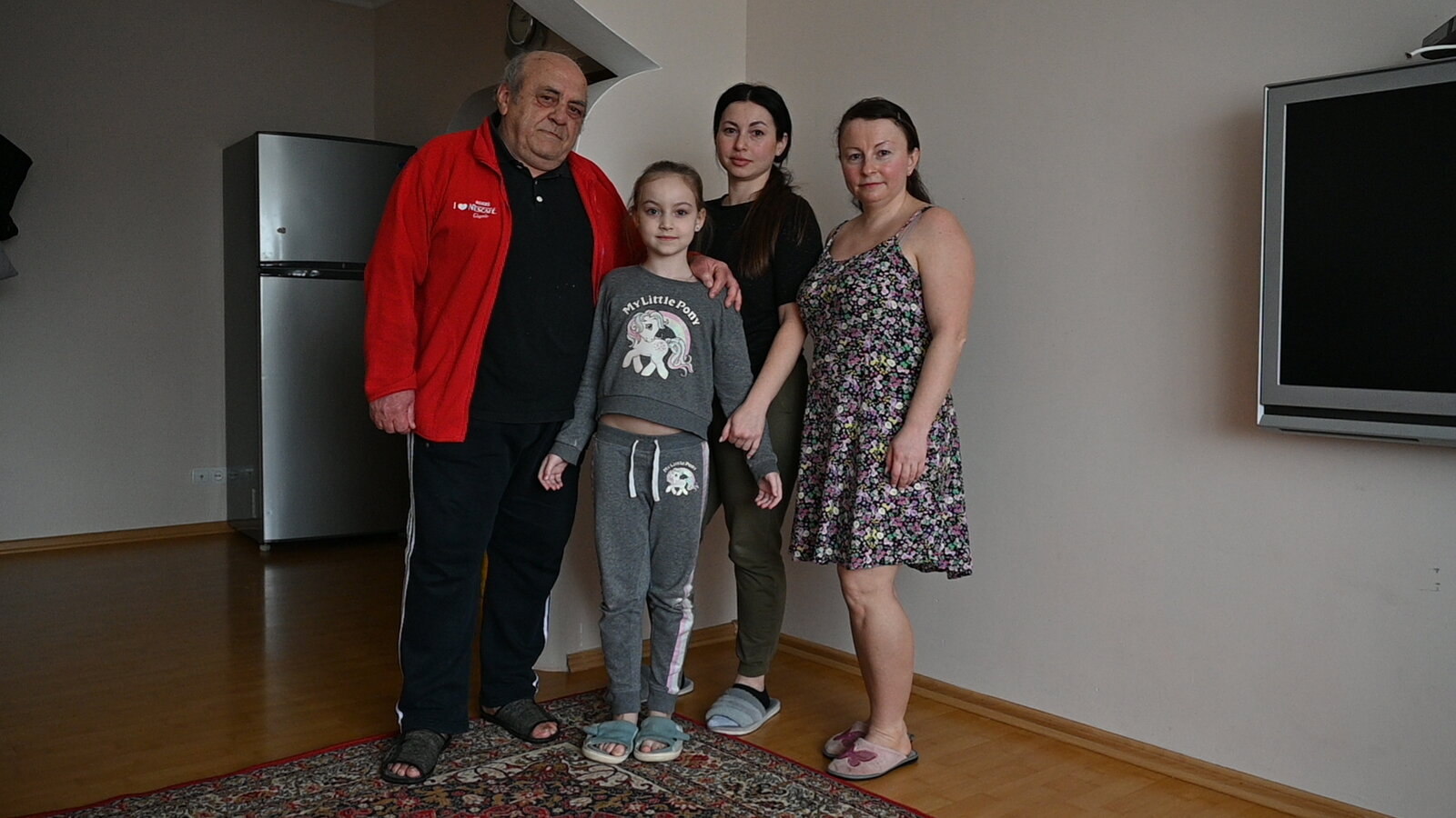 68-year-old Iurii, the father of Svetlana and Victoria, worked his entire life as a driver