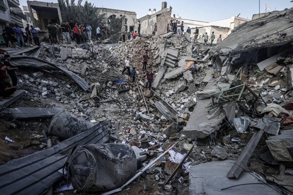 Ravagiile provocate de bombardamente